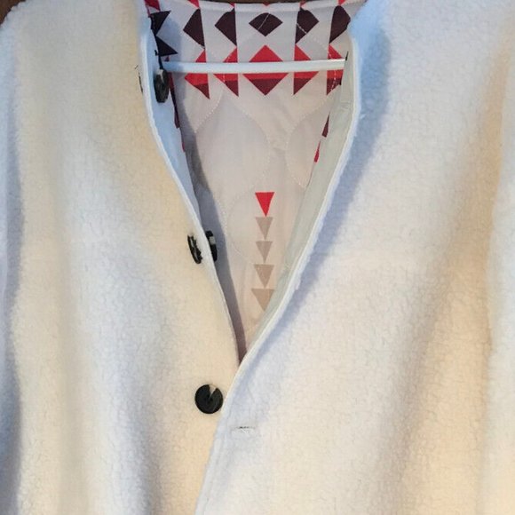 AQUA x Pendleton® Reversible Quilted Coat - Picture 4 of 4